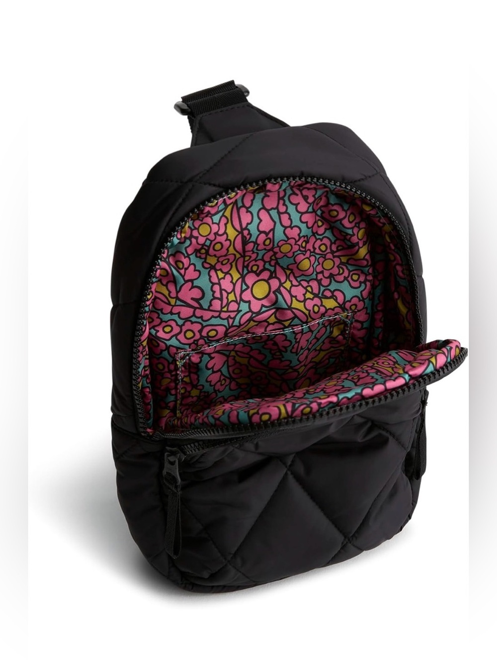 NWT Vera Bradley Moonless Night (black) LORMAN Sling Backpack - Picture 7 of 9